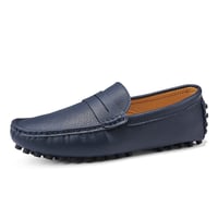 Leather Men Shoes Formal Casual Mens Breathable Boat Shoes